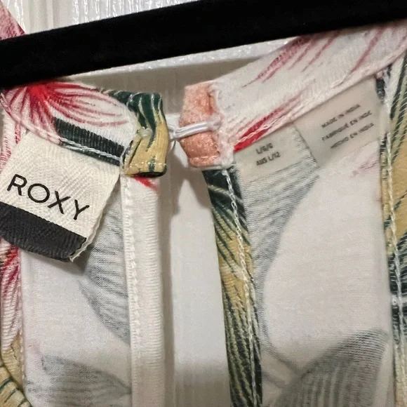 ROXY Women’s Palm Leaf Romper - Picture 5 of 6